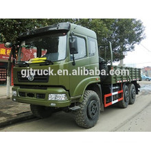 Dongfeng 6X6 fora do caminhão militar da caixa da carga da estrada para o carregamento resistente